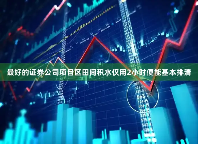 最好的证券公司项目区田间积水仅用2小时便能基本排清